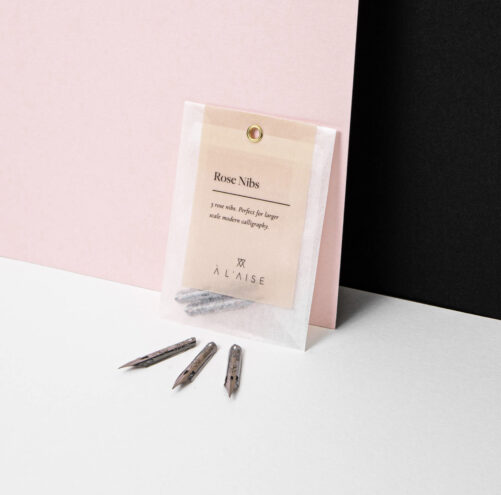 Kalligrafi pennesplitter - Rose tip