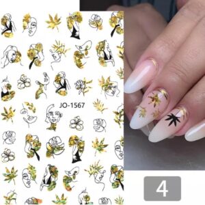 Neglestickers Fineline dekor