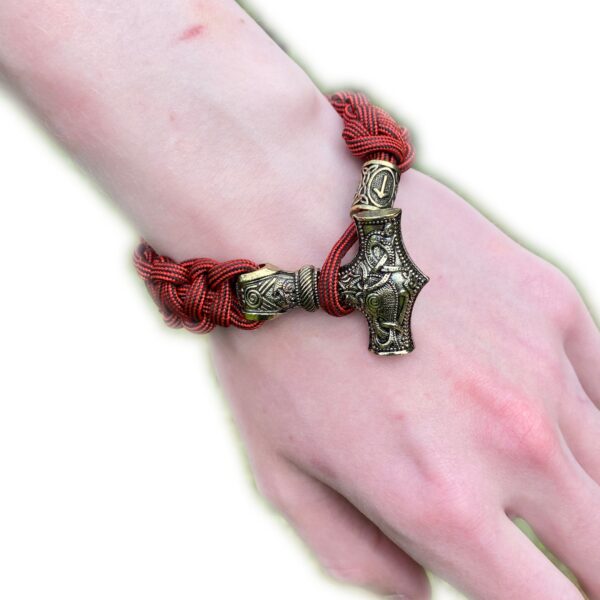 Vikingarmbånd med Thors Hammer - Image 4