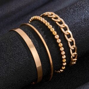 Kombo 2 armbånd og 2 armringer