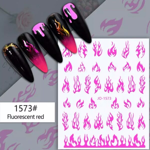 Neglestickers flammer - Image 10