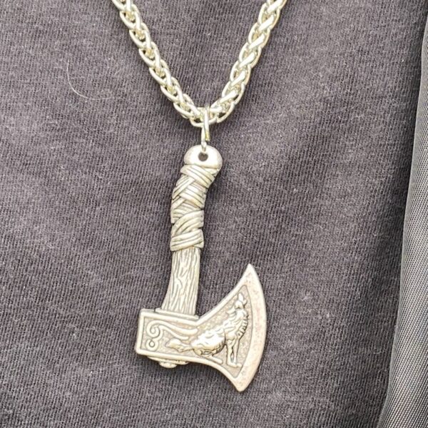 Halskjede vikingøks Ulv - Image 3