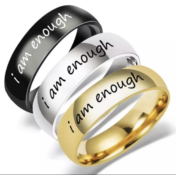 Inspirasjonsring - I am enough