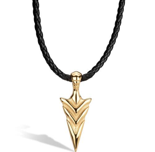 Lærhalsbånd Arrow - Image 2