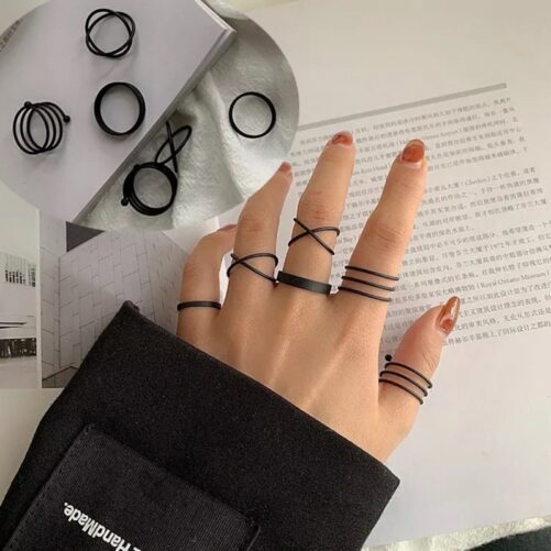 6 Fingerringer