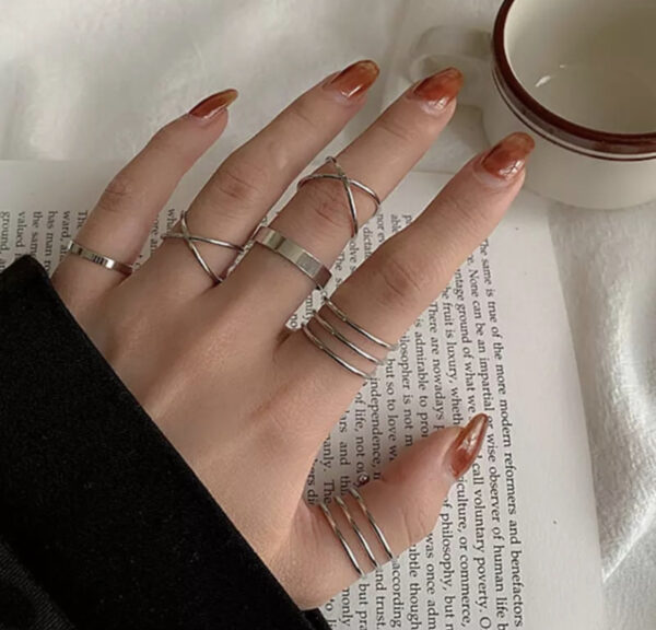 6 Fingerringer - Image 2