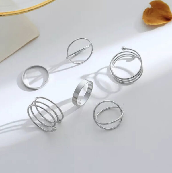 6 Fingerringer - Image 4