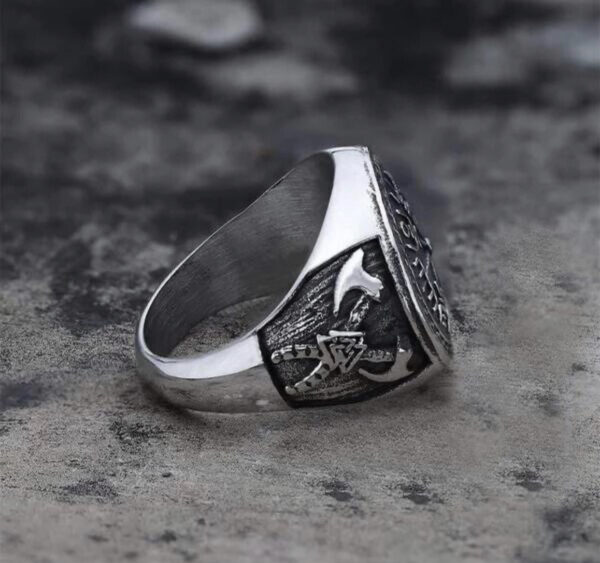 Ring med Vegvisir - Image 3