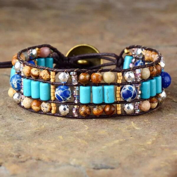 Armbånd Sandy Ocean Jasper - Image 3
