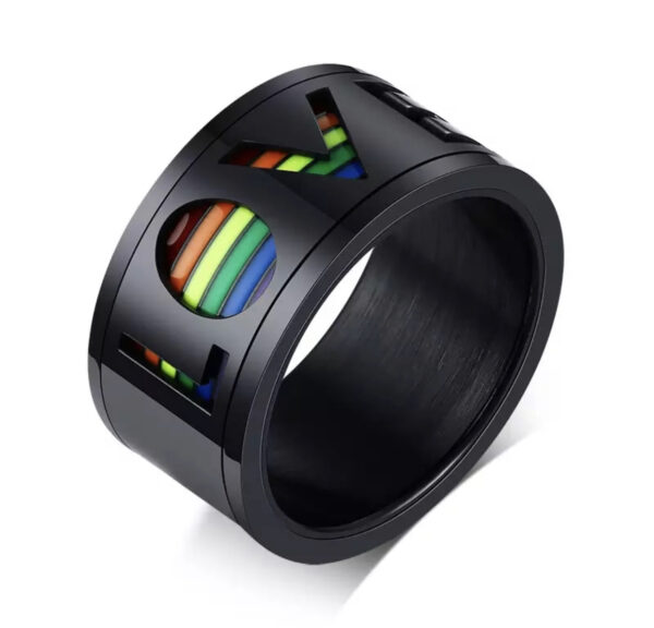 Pride Spinner Ring - Love