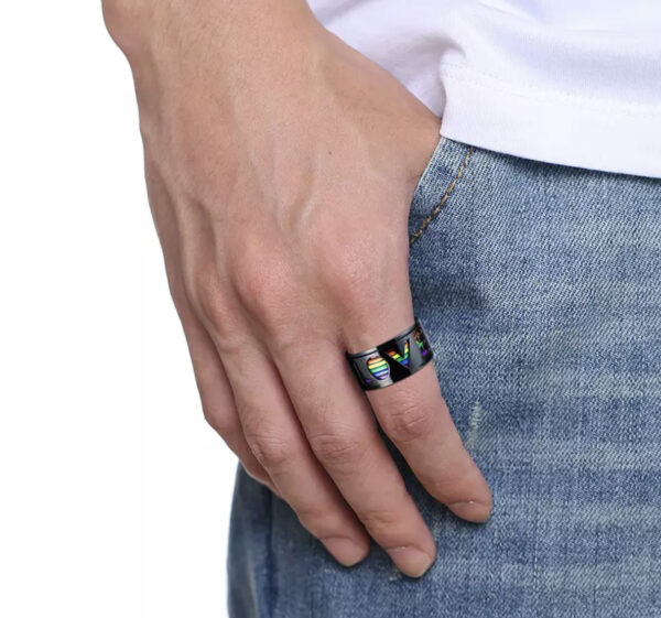 Pride Spinner Ring - Love - Image 2