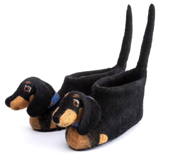 Tøfler - Dachshunden Arne