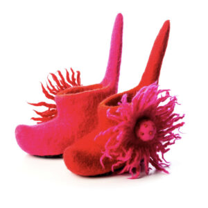 Fuchsia Fizz tøfler