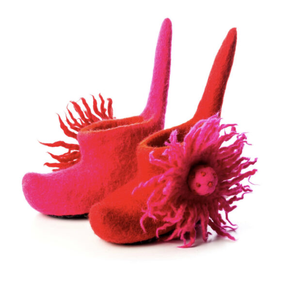 Fuchsia Fizz tøfler