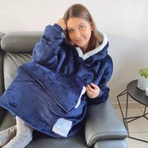 Hoodie Teppegenser - Blå