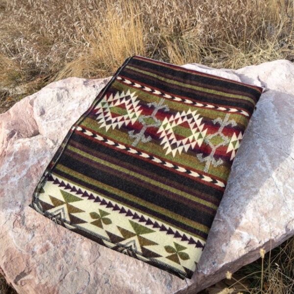 Alpakkapledd - Andean Cactus Green - Image 8