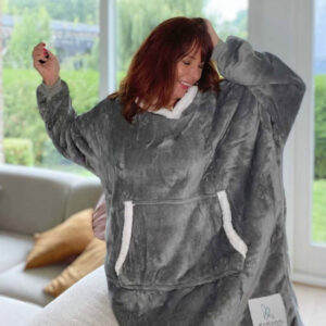 Hoodie Teppegenser - Grå