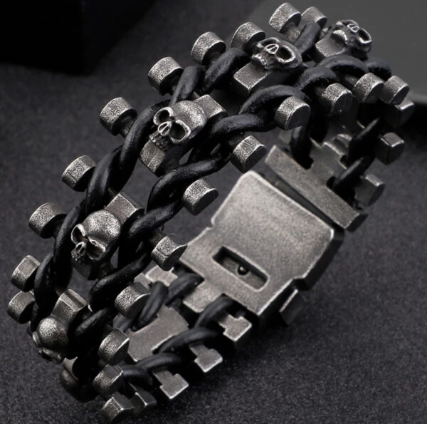 Armbånd Skaller - Bikerstyle - Image 4
