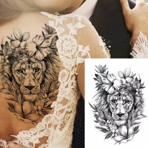 Tatovering Blomsterløve