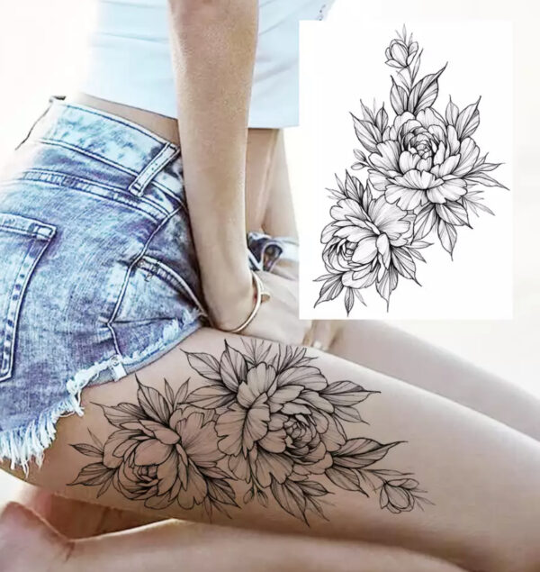 Tatovering Delikate Peoner
