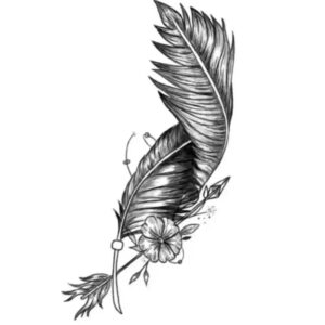 Tatovering Svart fjær