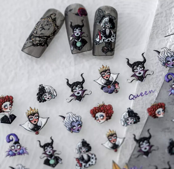 Neglestickers Divadamer