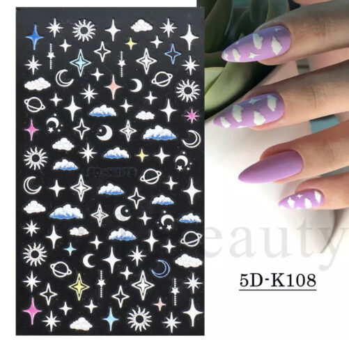 Neglestickers Stjerner