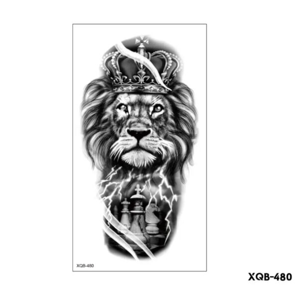 Tatovering Løvekonge