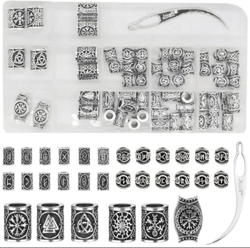Skjegg- og hårsmykker Viking - Image 4