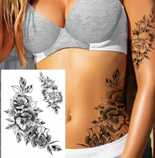 Tatovering Roserekke