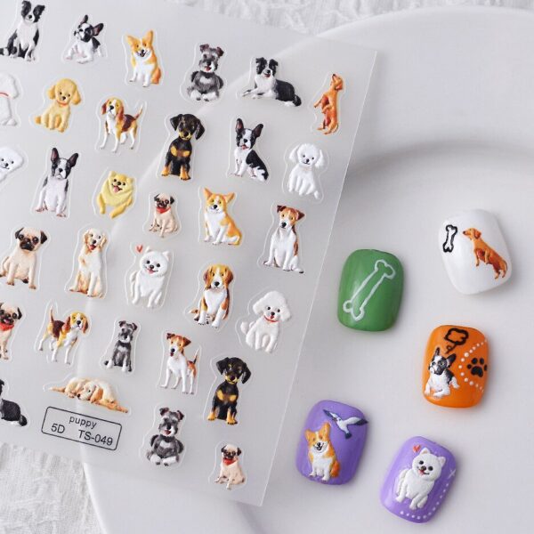 Neglestickers Hunder