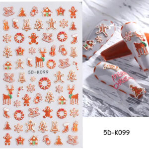 Neglestickers Pepperkaker