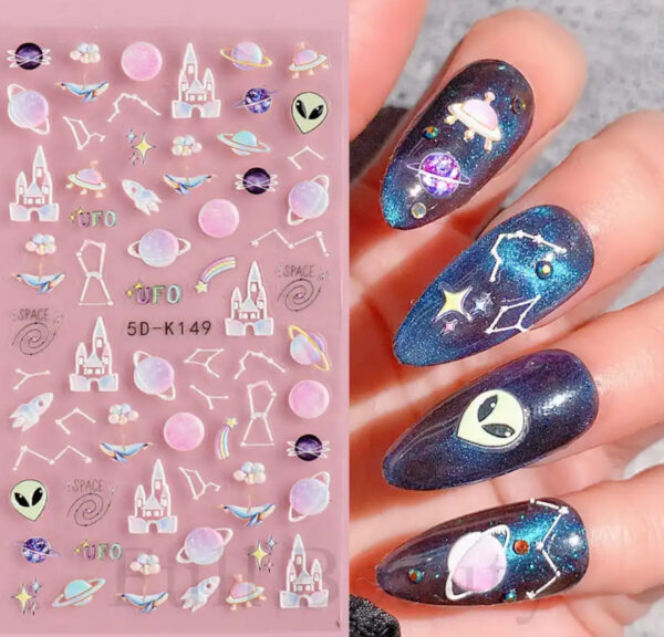 Neglestickers UFO