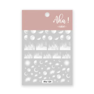 Neglestickers Hvite Måner