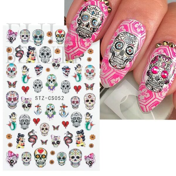 Neglestickers Sugarskulls