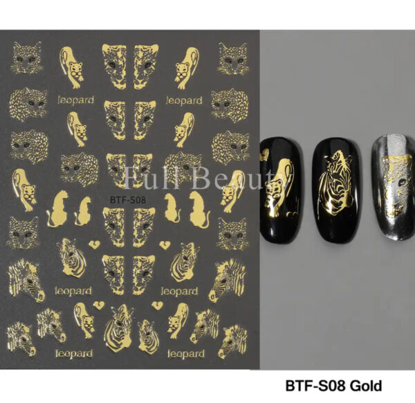 Neglestickers Leopard - Image 2