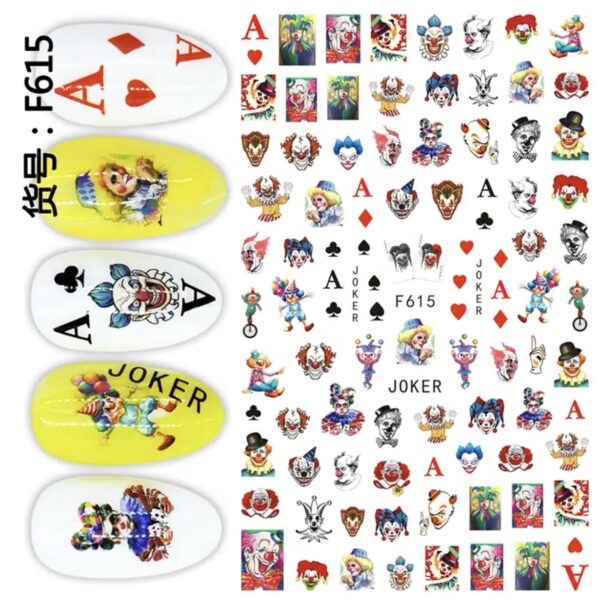 Neglestickers Joker