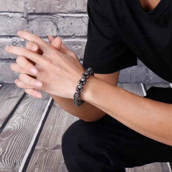 Skallelenke armbånd