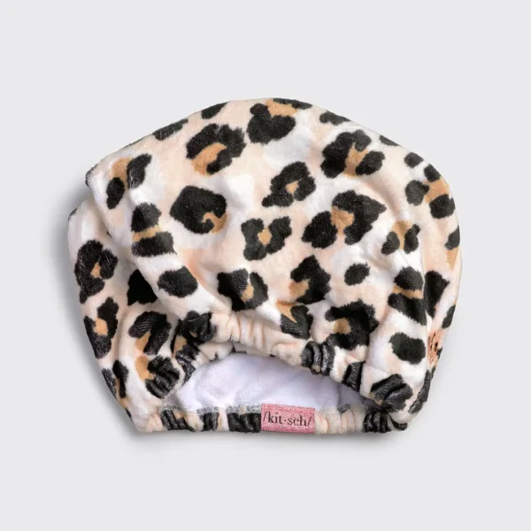 Kitsch Leopard Hårhåndkle - Image 4