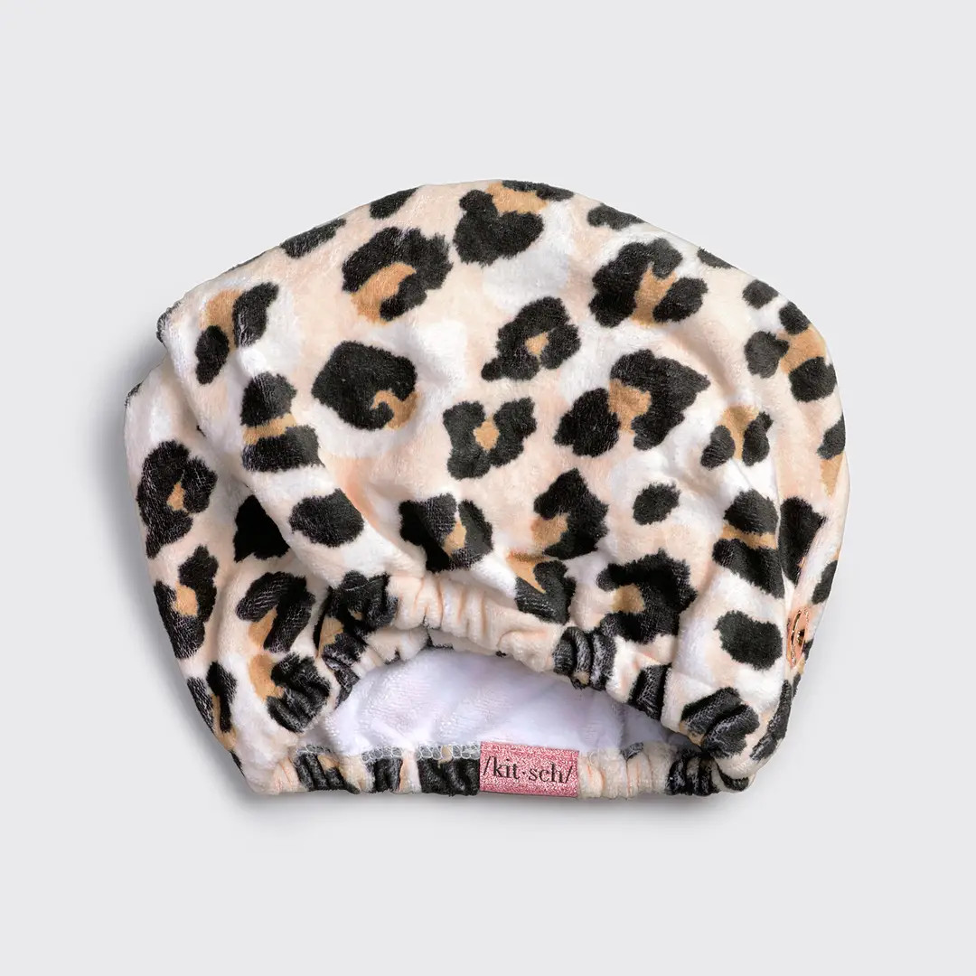 Kitsch Leopard Hårhåndkle - Image 4