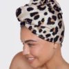 Kitsch Leopard Hårhåndkle