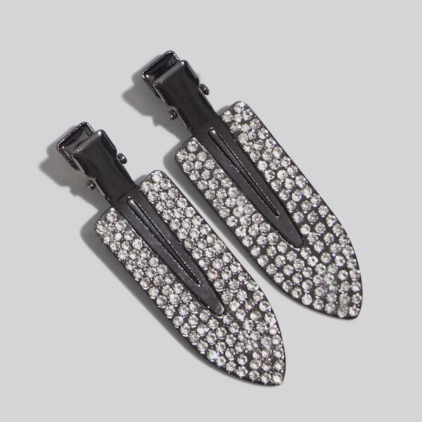 Metallhårklemmer med bling - Image 3