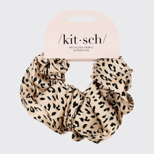 Kitsch Leopard scrunchie