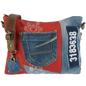 Crossbodyveske store røde