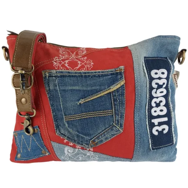 Crossbodyveske store røde