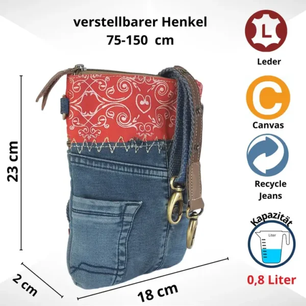 Skulderveske lille røde - Image 3