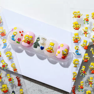 Neglestickers Simpsons
