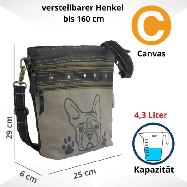 Crossbodyveske Hunden - Image 2