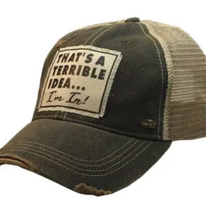 Trucker Caps "Terrible Idea"