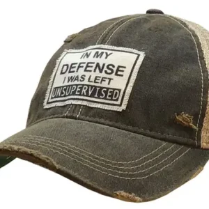 Trucker Caps "In my defense"